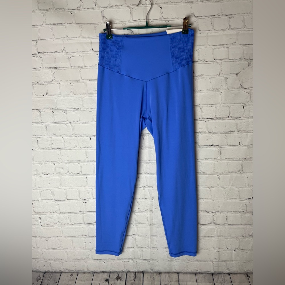 Offline By Aerie Hi-Rise Blue Leggings Large NWT